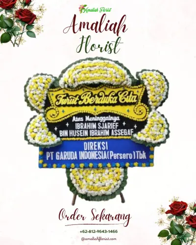Papan Bunga Duka di Pranti